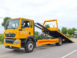 Howo 8.8-meter flatbed tow truck (one trailer, two trailers) - Factory direct sales
