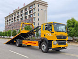 Howo 8.8-meter flatbed tow truck (one trailer, two trailers) - Factory direct sales