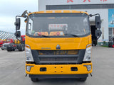 Howo 5.8-meter one-tow-two tow truck