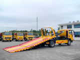 Howo 5.8-meter one-tow-two tow truck