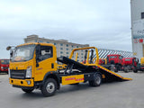 Howo 5.8-meter one-tow-two tow truck