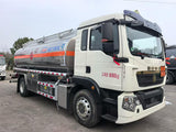 Howo 16m³ aluminum alloy tanker truck
