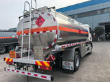 Howo 16m³ aluminum alloy tanker truck