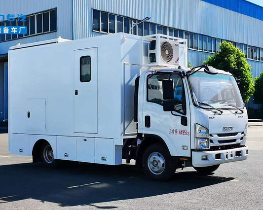 Isuzu drone command vehicle