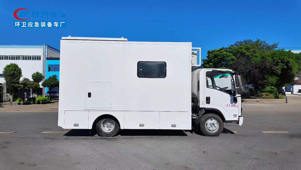 Isuzu drone command vehicle