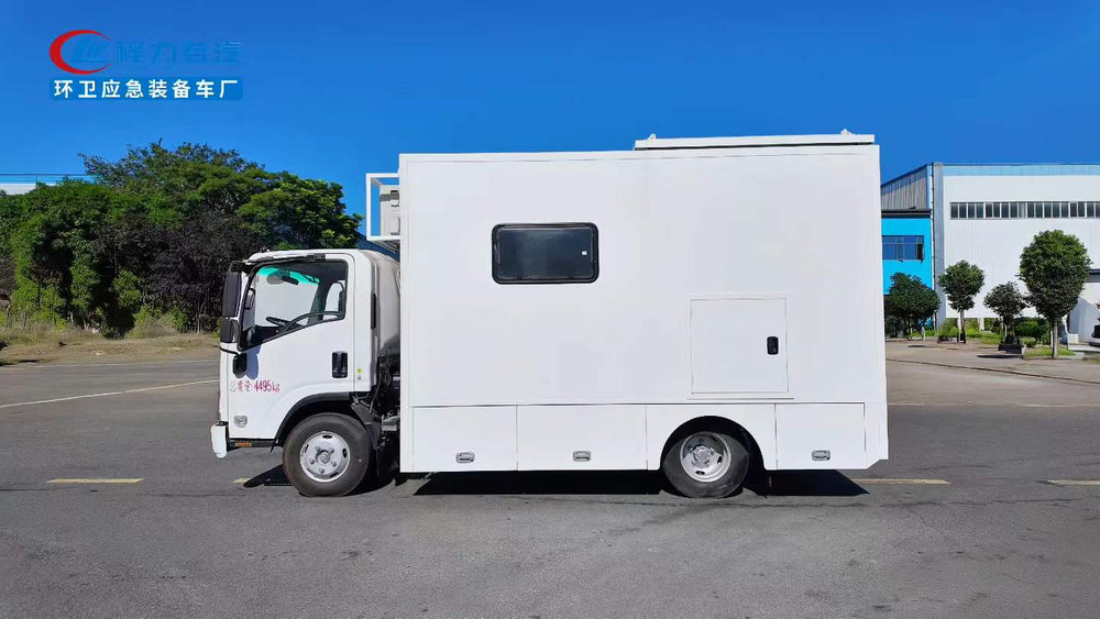 Isuzu drone command vehicle