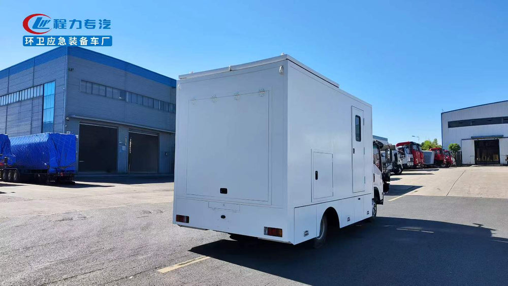 Isuzu drone command vehicle