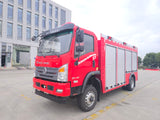 Dongfeng 2.5 cubic meter water mist fire truck