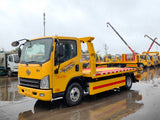Jiefang 5.5 meter  tow truck (telescopic ramp)