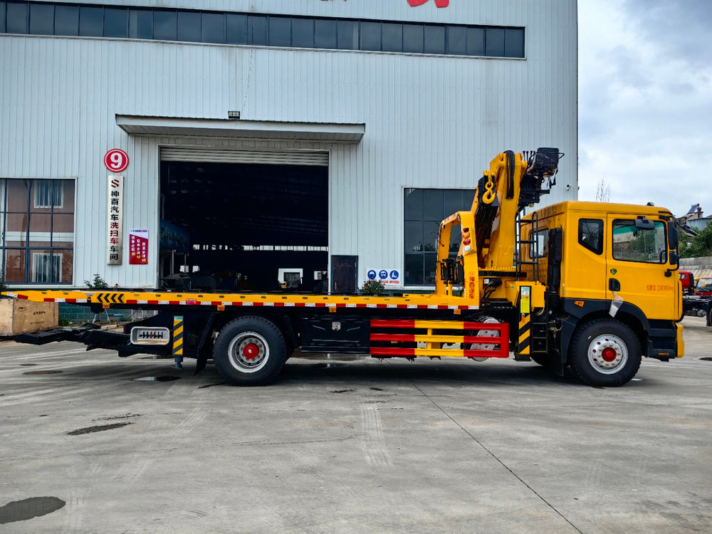 Dongfeng Dolica D9 6.8 meter  folding arm wrecker truck