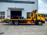 Dongfeng Dolica D9 6.8 meter  folding arm wrecker truck