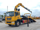 Dongfeng Dolica D9 6.8 meter  folding arm wrecker truck