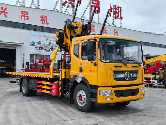 Dongfeng Dolica D9 6.8 meter  folding arm wrecker truck