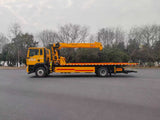 SINOTRUK Howo 7.6 meter single axle with 8-ton crane tow truck