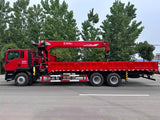 Sinotruk Howo 14-ton 6-section boom truck-mounted crane