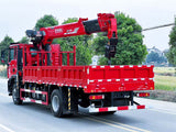 Sinotruk Howo 8-ton 6-section boom truck crane