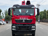 Sinotruk Howo Sany 14-ton 5-section boom truck crane