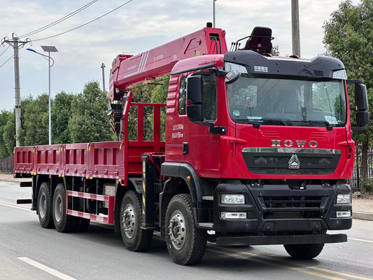 Sinotruk Howo Sany 14-ton 5-section boom truck crane
