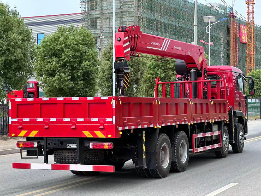 Sinotruk Howo Sany 14-ton 5-section boom truck crane