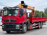 Sinotruk Howo XCMG 14-ton 5-section boom truck crane