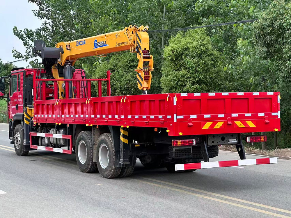 Sinotruk Howo XCMG 14-ton 5-section boom truck crane