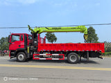 Sinotruk Howo Zoomlion 8-ton 5-section boom truck crane