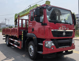 Sinotruk Howo Zoomlion 8-ton 5-section boom truck crane