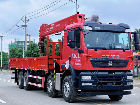 Sinotruk Howo Sany 16-ton 5-section boom truck crane