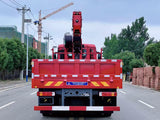 Sinotruk Howo Sany 16-ton 5-section boom truck crane