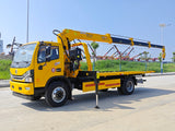 Dongfeng Dolica 5.6 meter crane-equipped wrecker truck