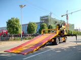 Jiefang 6.2 meter crane Wrecker truck