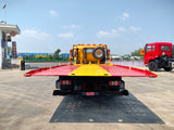 JAC 5.6 Meter tilting and dropping integrated Wrecker truck