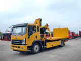 Three-ring folding arm Wrecker truck