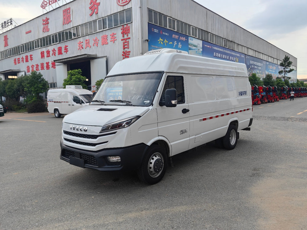 Iveco long-wheelbase high-roof refrigerated van