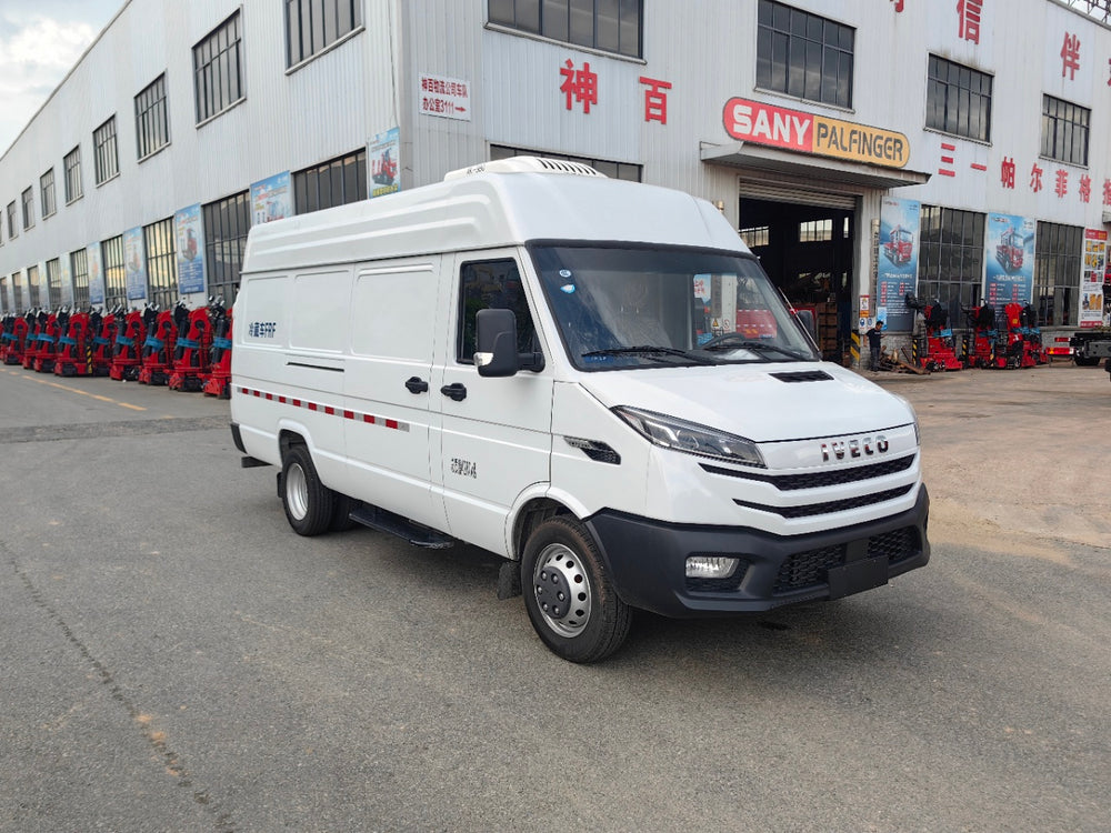 Iveco long-wheelbase high-roof refrigerated van