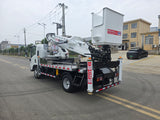 Isuzu 30-meter insulated basket aerial work platform truck for power maintenance