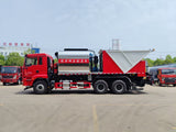 Shaanxi Automobile Delong 6×4 Synchronous Asphalt Mash 20m³ Sealing Truck