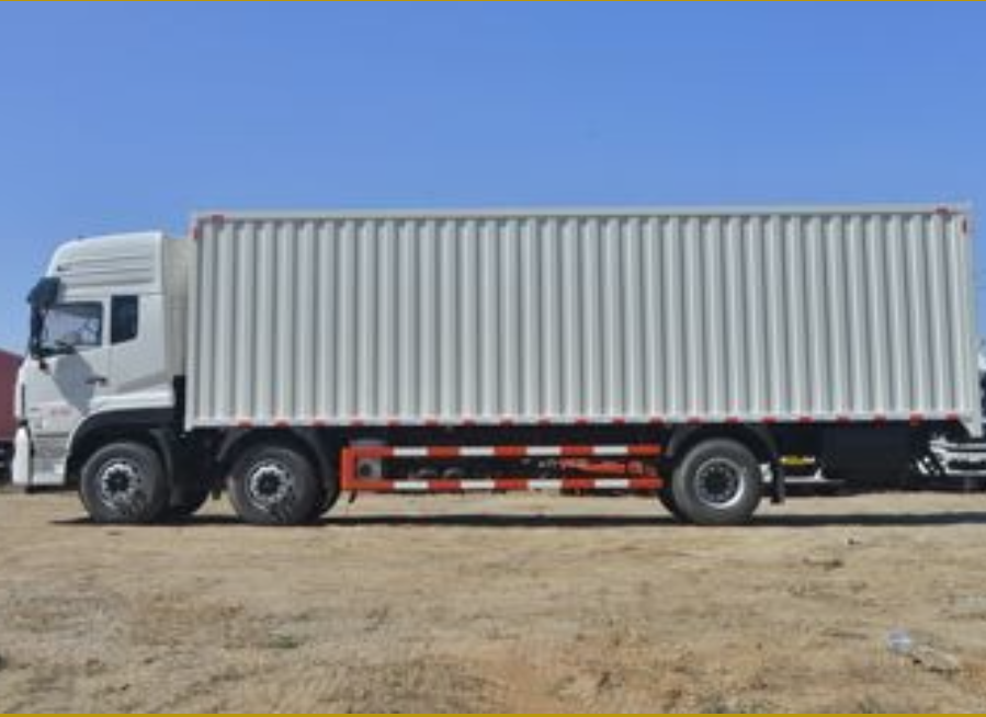 Dongfeng 292 HP 6X2 9.6-meter Box Cargo Truck