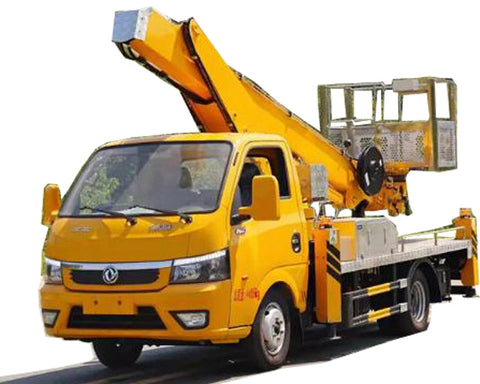 Dongfeng Tuyi 21 meters 4 x2 telescopic boom aerial operation vehicle