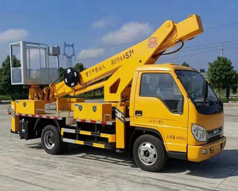 Foton 21 meters 4x2  mobile hydraulic platform high altitude operation vehicle