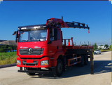 Shaanxi Automobile Delong 12-ton Knuckle Arm Truck Crane