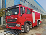 HOWO6*4 12 m³ foam water tanker fire truck