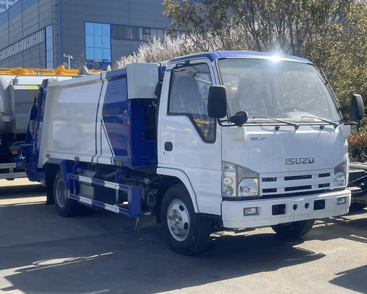 ISUZU 4*2 5000L-8000L Compressed garbage truck