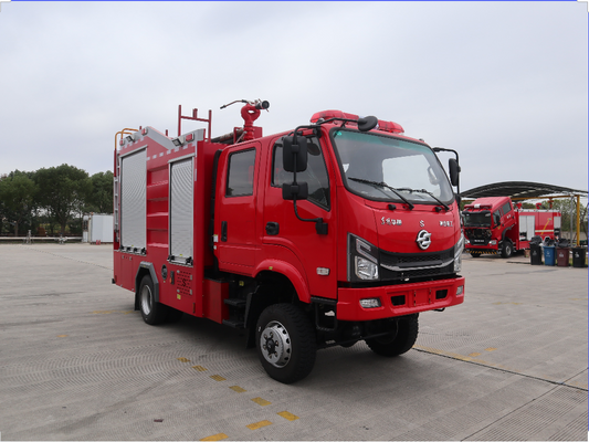 Dongfeng 4WD pipeline forest fire truck