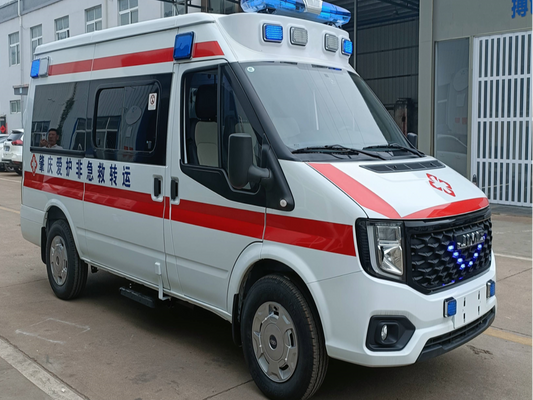 JMC Shunda Mid-wheelbase Mid-roof Diesel Patient Monitor Ambulance