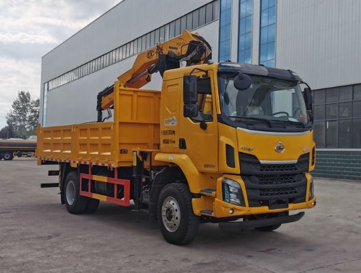DongFeng 4×2 Knuckle Boom Crane
