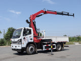 Dongfeng Dollicar D7 Single-Cab 6.3-Ton Knuckle-Boom Truck-Mounted Crane