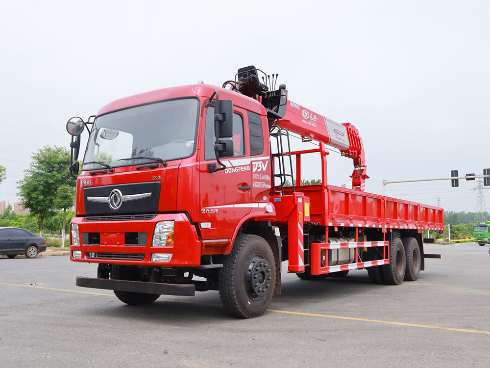 Dongfeng D3V 6*4 12-ton truck-mounted crane