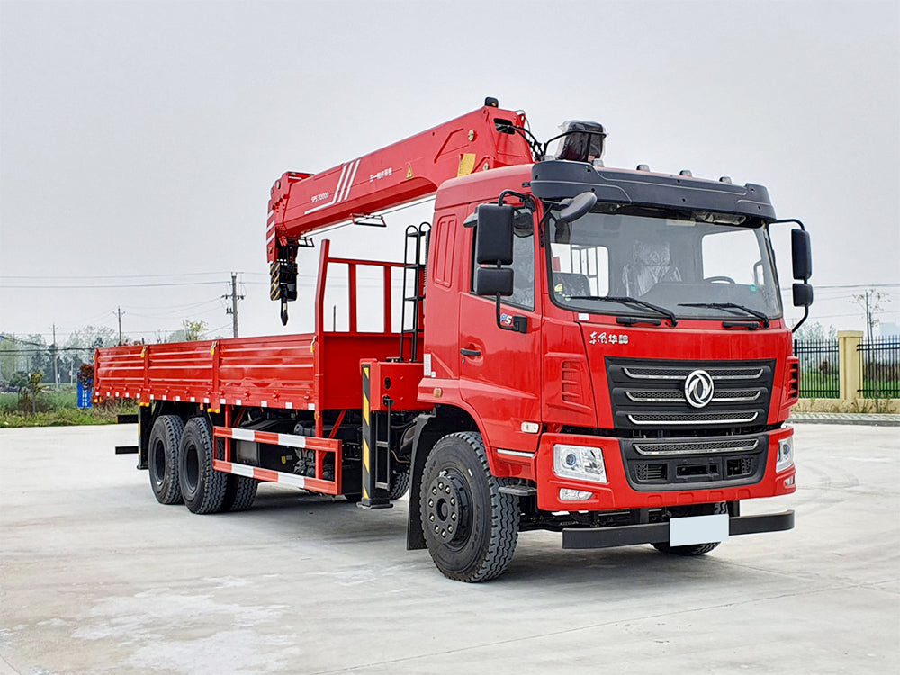 Dongfeng Huashen F5 6*4 Sany 12-ton truck-mounted crane