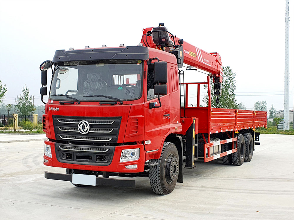 Dongfeng Huashen F5 6*4 Sany 12-ton truck-mounted crane